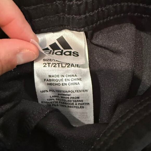 Adidas Boys TwoPiece Game Time Short Set w/Nike Shorts Boys 2T Black/Neon Yellow - Picture 5 of 9